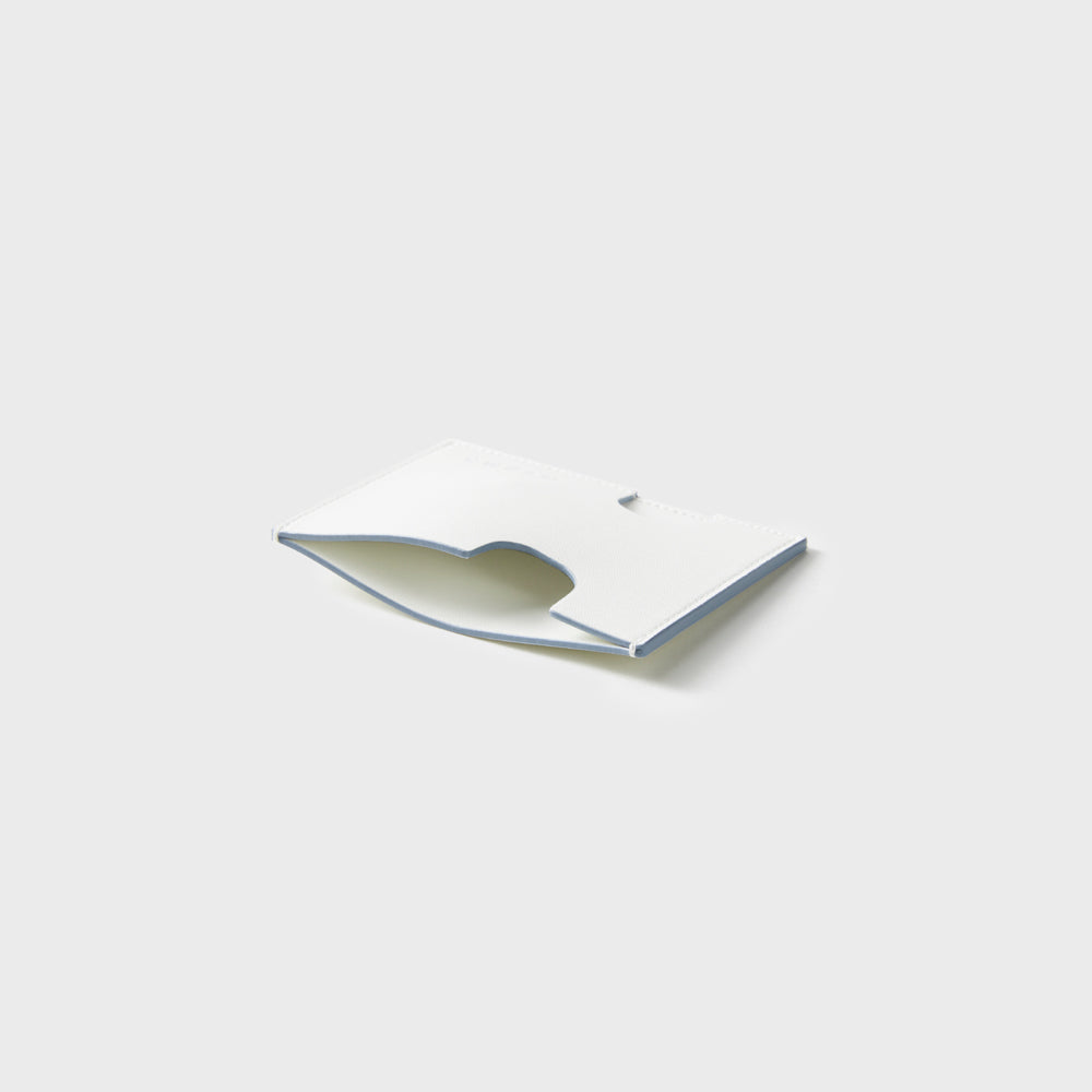 H Card Holder White Bluebell Edge